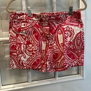 Telluride clothing co size 4 pink red shorts!